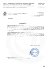 Response by the Delegation of Belgium to the Questionnaire on Participating States’ Policy and/or National Practices and Procedures for the Export of Conventional Arms and Related Technology
