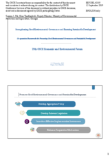 Presentation by Ms. Nino Tandilashvili, Deputy Minister, Ministry of Environmental Protection and Agriculture