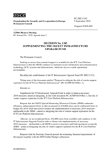 Permanent Council Decision No. 1345