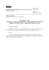 Decisión Nº 1339 del Consejo Permanente