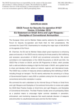 Statement by the Finnish EU Presidency in response to the presentations by Mr. R. Mossinkoff, by Mr. M. Bleinroth, and by Mr. R. Robideau