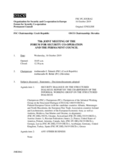 Journal of the 75th Joint Meeting of the Forum for Security Co-operation and the Permanent Council