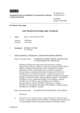 Diario de la 1243ª Sesión plenaria del Consejo Permanente 