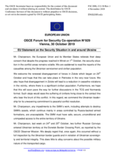 Statement by the Finnish EU Presidency on the situation in and around Ukraine
