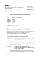 Journal of the 1247th Plenary Meeting of the Permanent Council