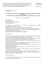 Statement by H.E. Nikolaos Dendias, Minister for Foreign Affairs