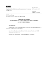 Beschluss Nr. 1350 des Ständigen Rates