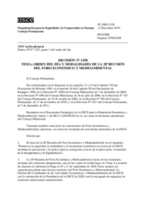 Decisión Nº 1358 del Consejo Permanente