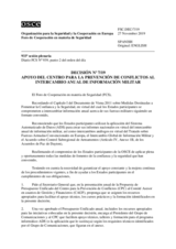 Decisión Nº 7/19 del Foro de Cooperación en materia de Seguridad