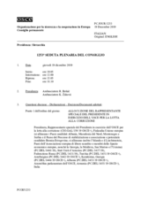 Giornale della 1253a Seduta plenaria del Consiglio permanente