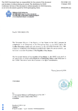 Response by the Delegation of San Marino to the Questionnaire on the Code of Conduct on Politico-Military Aspects of Security