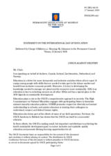 Statement by the Delegation of Norway, also on behalf of Andorra, Canada, Iceland, Liechtenstein and Switzerland, on the International Day of Education, observed on 24 January 2020