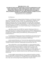 Beschluss Nr. 3/11 Elemente des Konfliktzyklus im Zusammenhang mit der Verstärkung der Fähigkeiten der OSZE in den Bereichen Frühwarnung, frühzeitiges handeln, Dialogerleichterung und Mediationsunterstützung sowie konfliktnachsorge