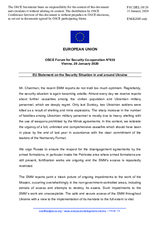 Statement by the Croatian EU Presidency on the situation in and around Ukraine