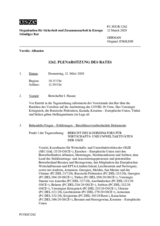 Journal der 1262. Plenarsitzung des Ständigen Rates 