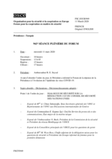 Journal de la 943ème séance plénière du Forum