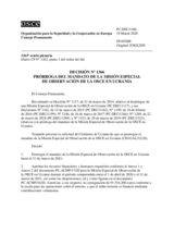 Decisión Nº 1366 del Consejo Permanente