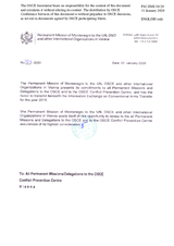 Information Exchange by the Delegation of Montenegro on Conventional Arms Transfer Information Exchange by the Delegation of Montenegro on Conventional Arms Transfer