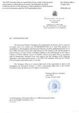 Response by the Delegation of Iceland to the Questionnaire on the Code of Conduct on Politico-Military Aspects of Security Response by the Delegation of Iceland to the Questionnaire on the Code of Conduct on Politico-Military Aspects of Security
