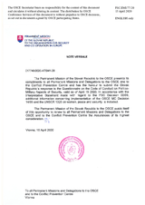 Response by the Delegation of Slovakia to the Questionnaire on the Code of Conduct on Politico-Military Aspects of Security Response by the Delegation of Slovakia to the Questionnaire on the Code of Conduct on Politico-Military Aspects of Security