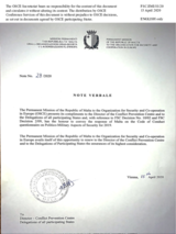 Response by the Delegation of Malta to the Questionnaire on the Code of Conduct on Politico-Military Aspects of Security Response by the Delegation of Malta to the Questionnaire on the Code of Conduct on Politico-Military Aspects of Security