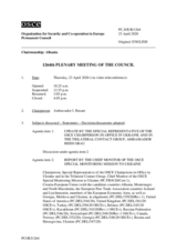 Journal of the 1264th Plenary Meeting of the Permanent Council