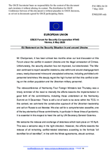 Statement by the Croatian EU Presidency on the situation in and around Ukraine