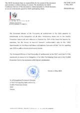 Response by the Delegation of Liechtenstein to the Questionnaire on Anti-Personnel Mines and Explosive Remnants of War