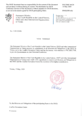 Response by the Delegation of the Czech Republic to the Questionnaire on Anti-Personnel Mines and Explosive Remnants of War Response by the Delegation of the Czech Republic to the Questionnaire on Anti-Personnel Mines and Explosive Remnants of War