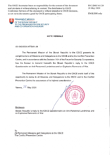 Response by the Delegation of Slovakia to the Questionnaire on Anti-Personnel Mines and Explosive Remnants of War Response by the Delegation of Slovakia to the Questionnaire on Anti-Personnel Mines and Explosive Remnants of War