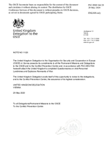 Response by the Delegation of the United Kingdom to the Questionnaire on Anti-Personnel Mines and Explosive Remnants of War Response by the Delegation of the United Kingdom to the Questionnaire on Anti-Personnel Mines and Explosive Remnants of War