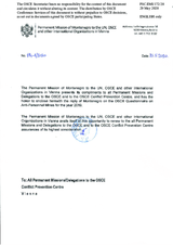 Response by the Delegation of Montenegro to the Questionnaire on Anti-Personnel Mines and Explosive Remnants of War