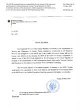 Response by the Delegation of Germany to the Questionnaire on Participating States’ Policy and/or National Practices and Procedures for the Export of Conventional Arms and Related Technology