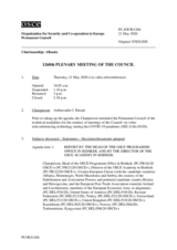 Journal of the 1268th Plenary Meeting of the Permanent Council