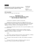 Décision No 1/20 du Forum pour la coopération en matière de sécurité
