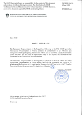 Response by the Delegation of Slovenia to the Questionnaire on Participating States’ Policy and/or National Practices and Procedures for the Export of Conventional Arms and Related Technology Response by the Delegation of Slovenia to the Questionnaire on Participating States’ Policy and/or National Practices and Procedures for the Export of Conventional Arms and Related Technology