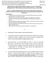 Statement by Mr. Marin Mrčela, President, The Group of States against Corruption (GRECO)