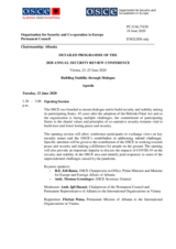 Detailed Programme of the 2020 Annual Security Review Conference