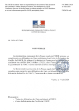 Response by the Delegation of France to the Questionnaire on Participating States’ Policy and/or National Practices and Procedures for the Export of Conventional Arms and Related Technology Response by the Delegation of France to the Questionnaire on Participating States’ Policy and/or National Practices and Procedures for the Export of Conventional Arms and Related Technology