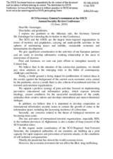 Statement by the Secretary-General