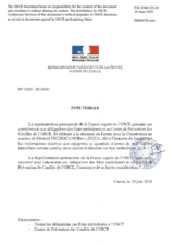 Annual Information by the Delegation of France on SALW Identified as Surplus and/or Seized and Destroyed Annual Information by the Delegation of France on SALW Identified as Surplus and/or Seized and Destroyed