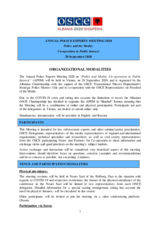 Logistical Modalities