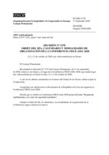 Decisión Nº 1378 del Consejo Permanente