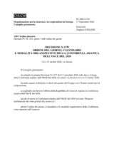 Decisione N.1378 del Consiglio permanente