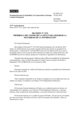 Decisión Nº 1374 del Consejo Permanente