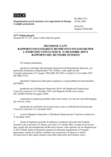 Decisione N.1373 del Consiglio permanente