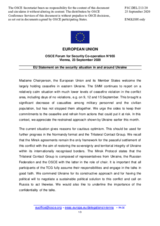 Statement by the German EU Presidency on the situation in and around Ukraine