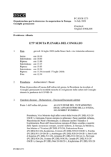 Giornale della 1275a Seduta plenaria del Consiglio permanente