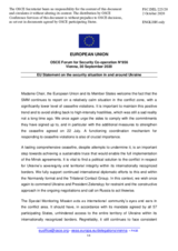 Statement by the German EU Presidency on the situation in and around Ukraine