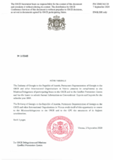 Information Exchange by the Delegation of Georgia on Conventional Arms Transfer Information Exchange by the Delegation of Georgia on Conventional Arms Transfer